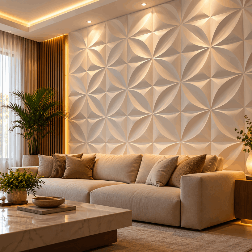 Decorações de Gesso 3D
